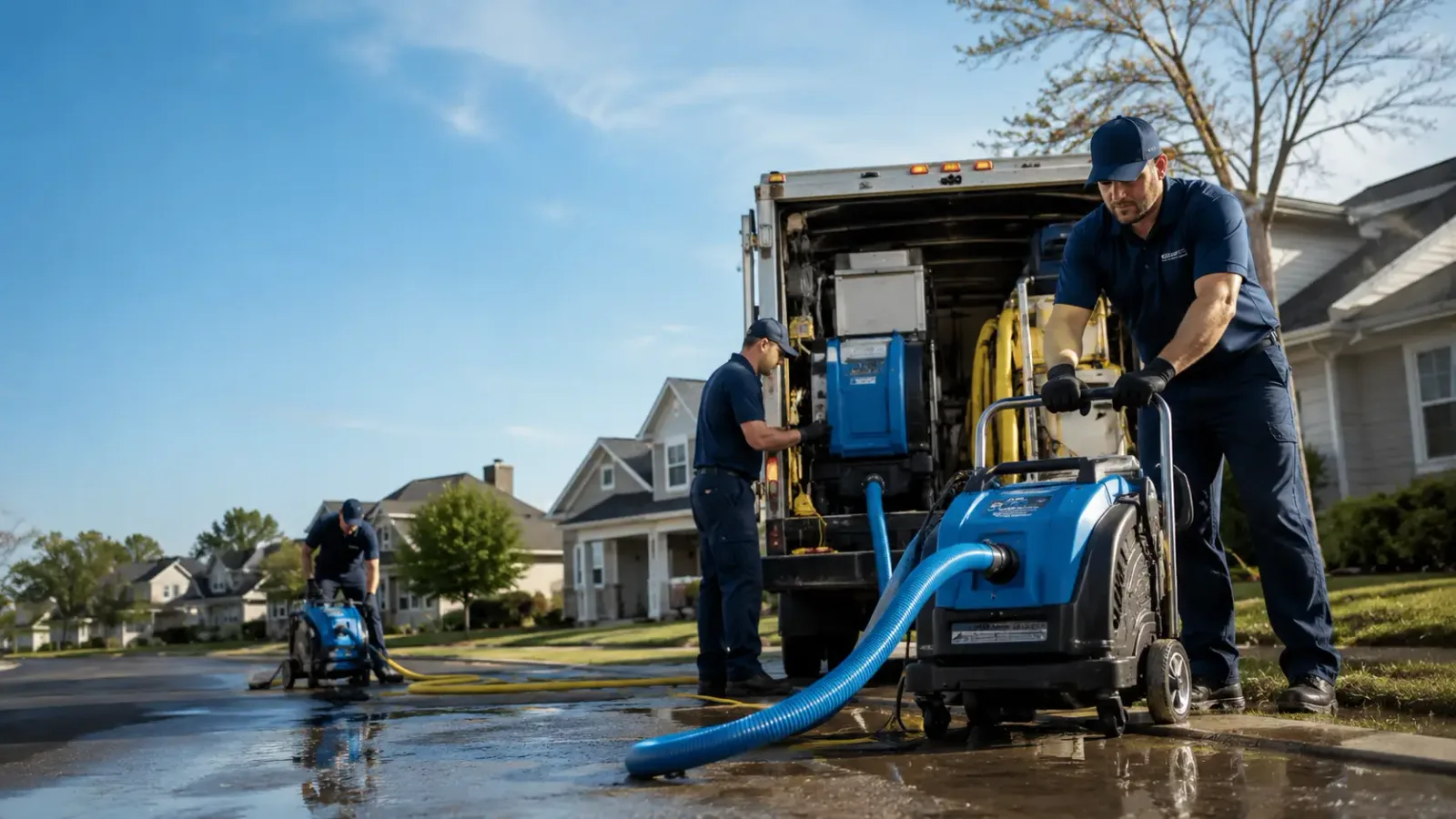 Flood Damage Cleanup in Stanchfield, MN